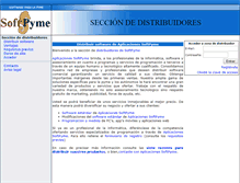Tablet Screenshot of distribuidores.softpyme.net